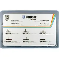 Union Bs-440 80 Mm Kompletta Fälgbromsbelägg 25 Enheter