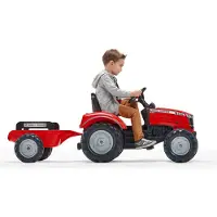 Falk Massey Ferguson traktor med vagn (808-150)