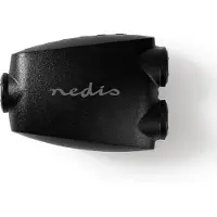 Nedis TosLink Adapter | TosLink Hona | 2x TosLink Hona | Splitter | ABS | Svart | 1 st. | Blister