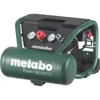 Metabo Power 180-5 W OF Tryckluftskompressor 5 l 8 bar