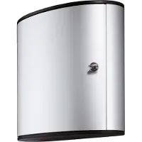 Durable Nyckelskåp NYCKELBOX 18 - aluminium, med cylinderlås