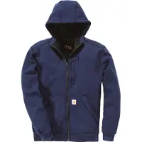Carhartt Windfighter Sweatshirt Med Dragkedja