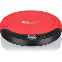 Roadstar PCD-435CD, 175 g, Röd, Bärbar CD-spelare