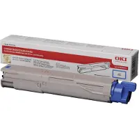 OKI 43459331 cyan toner hög kapacitet (original)