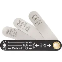 MusicNomad MN600 Precision Truss Rod Gauge w/ Pick Capo Verktyg för gitarr