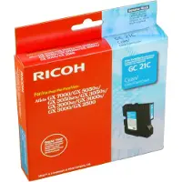 Ricoh Cyan Gel Cartridge Type GC-21