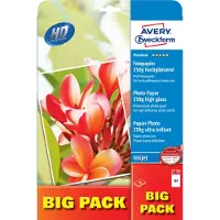 Avery Fotopapper Premium A4 250g glossy t/inkjet (40 ark per förpackning)