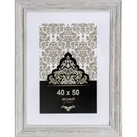 Nielsen 3241001 Växelram akryl Pappersformat: 40 x 50 cm (B x H) 40 cm x 50 cm Vit