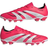 Adidas Predator League Mg Pure Victory - Lucid Red/vit/svart - Multi Ground (Mg), storlek 44