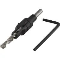 Wolfcraft Träborr med försänkning 2511000; 4,5-11 mm