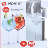 Alpina Gin & Tonic-glas 4-pack / Cocktail-glas – 730 ml