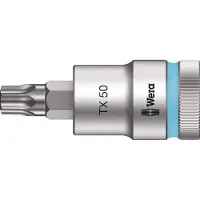 Wera 8767 C HF 05003836001 Inner-sextandhålsgrepp (TX) Hylsnyckel-bitsinsats 12.5 mm 1/2 T 50 1/2