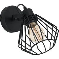 Eglo TABILLANO vägglampa E27 svart