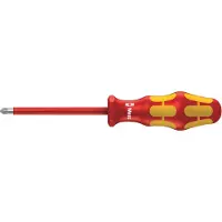 Wera 165 i Plus/minus-skruvmejsel VDE Storlek (skruvmejsel) SL/PZ 1 Klinglängd: 80 mm