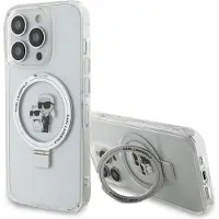 Karl Lagerfeld KLHMP15XHMRSKCH iPhone 15 Pro Max 6.7" Hardcase Ringställ Karl & Choupette MagSafe