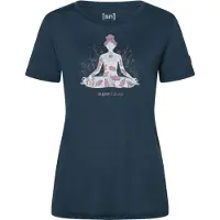 Super.natural Kryssede Ski T-shirt Med Lång ärm