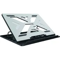Conceptronic THANA ERGO S - Notebook-Ständer - 39.6 cm (15.6) Notebook-stativ med kylning höjdjusterbar