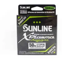 Sunline PE Line Asegai Xplasma 165yds PE 5 50lb Ljusgrön (6704) ljusgrön färg