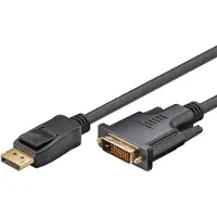 Goobay DisplayPort - DVI-D Dual Link-kabel, 3 m