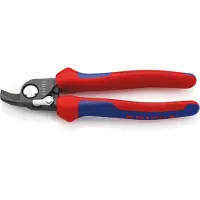 Knipex 95 22 165 Kabelavbitare Lämplig för Aluminium- och kopparkablar, enkel- och flertrådig 15 mm 50 mm² 0
