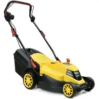 Scheppach elektrisk gräsklippare 38 cm, justerbar höjd, modell STRONG (1)