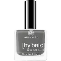 Alessandro Hybrid Nagellack 8 ml New York Grey