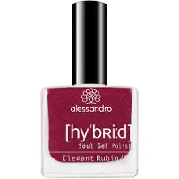 Alessandro Hybrid Nagellack 8 ml Elegant Rubin