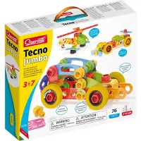 Quercetti Fartyg - Bygg dig själv - Techno Jumbo - 72 Delar - 06 - - One Size - Bil