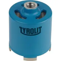 Tyrolit Diamantborrkrona 34201288; TGD; 82x70 mm; M16; DDEP1