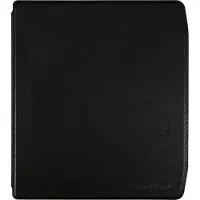 Pocketbook - Vikbart fodral för eBook-läsare - polyuretan - svart - för Era, Era Color