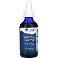 Trace Minerals Research Trace, Vitamin C + Ionic Zinc, 2 fl oz (59 ml)
