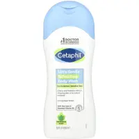 Cetaphil , Ultra Behaglig Färskande Kroppsschampo, Färskande Doft, 16,9 fl oz (500 ml)