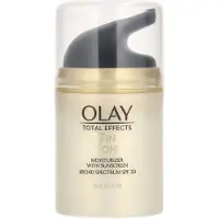 Olay , Total Effekter, 7-i-Ett Fuktighetsbehandlare med Solskydd, SPF 30, 1,7 fl oz (50 ml)