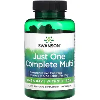 Swanson Health Bara en komplett multivitamin, 130 tabletter
