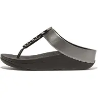 FitFlop Halo Bead-circle Metallic Toe-post Flip-flops