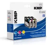KMP Bläck Ersätter Epson T1302, T1303, T1304 Kompatibel Kombi-pack Cyan, Magenta, Gul E130V 1618,4050