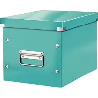 Leitz Click & Store Cube Medium - Förvaringsbox - isblå
