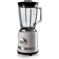 Ariete 00C058501AR0, Bänkmixer, 1,5 L, Impulsfunktion, Krossning av is, 1000 W, Rostfritt stål, Vit