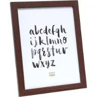Deknudt S44CH4 20x30 Växelram akryl Pappersformat: 20 x 30 cm (B x H) 20 cm x 30 cm Brun