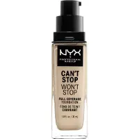 Nyx Can't Stop Won't Stop 24-Hour Foundation Flytande foundation 30 ml Nr. 06 - Vanilla