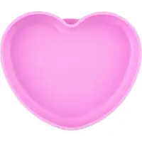 Chicco -Silikonhjärta med sugkopp - rosa - 9m +