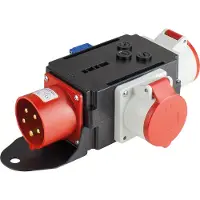 As Schwabe CEE uttagsfördelare MIXO Adapter RUHR 60833 400 V 32 A