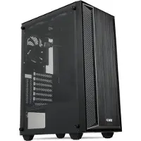 IBox ATX CETUS 906 datorchassi svart, RGB-bakgrundsbelysning