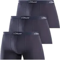 s.Oliver Boxershorts marinblå / vit