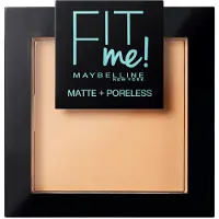 Maybelline Fit Me Matt och Poreless Puder #130-buff Beige 8,5 gr