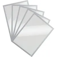 Durable Magnetram A4 magnetisk | Duraframe | silver | 5st