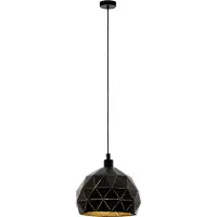 Eglo ROCCAFORTE pendlande belysning - svart, guld *DEMO*