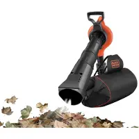 Black & Decker BLACK+DECKER BEBLV290-QS 3-in-1 - Trädgårdsdammsugare/lövblåsare - elektrisk - 2900 kW - 900 m³/tim. - 206-390 km/h - 6.04 kg