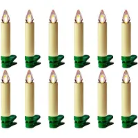 Krinner Lumix Superlight Flame Mini Ivory Julljus 12 Bitar