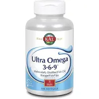 Kal Ultra Omega 3-6-9 Essential Fatty Acid Kapslar 100 Enheter